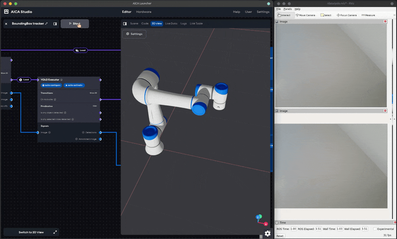 Moving the robot towards an object in RViz